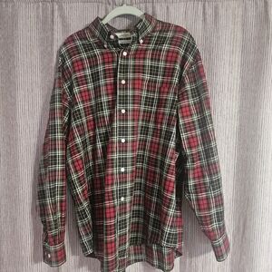 Turnbury Plaid Button Down Long Sleeve Size L